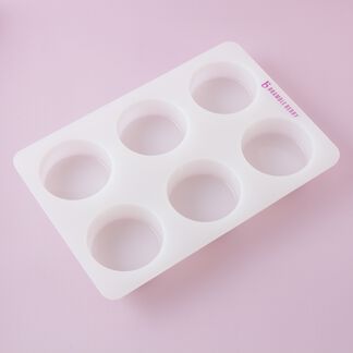6 Cavity Circle Silicone Mold