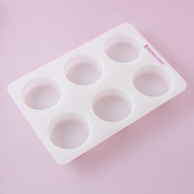6 Cavity Circle Silicone Mold
