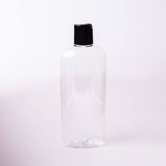 8 oz Bottle with Black Disc Cap