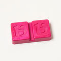 Mini Magenta Color Block - 2 Blocks