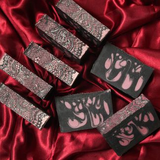 Silk and Lace Soap Project