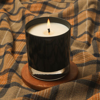 Warm Flannel Candle Project
