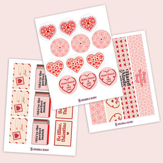 Valentine's Day Printable Tags