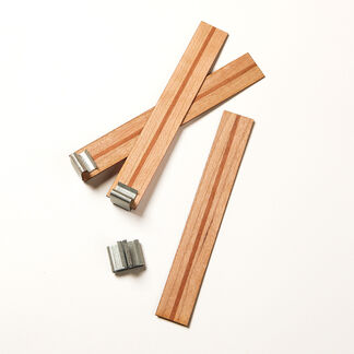 Long Wide Wooden Wick
