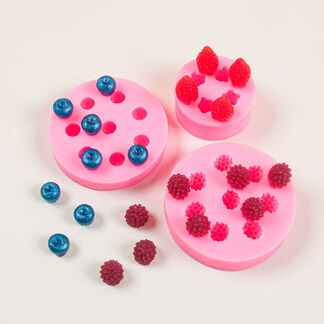 Mini Berry Silicone Mold Set