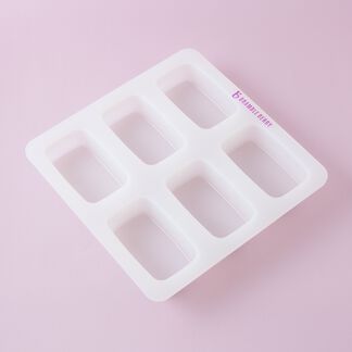 6 Cavity Rectangle Silicone Mold