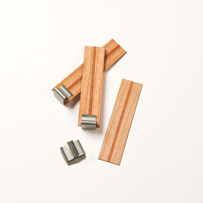 Short Wide Wooden Wick