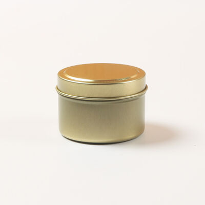 Gold Candle Tins