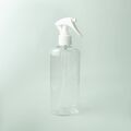 8 oz Clear Bottle with White Trigger Spray Cap - 5