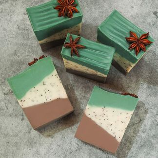 Cypress and Cashmere Soap Project