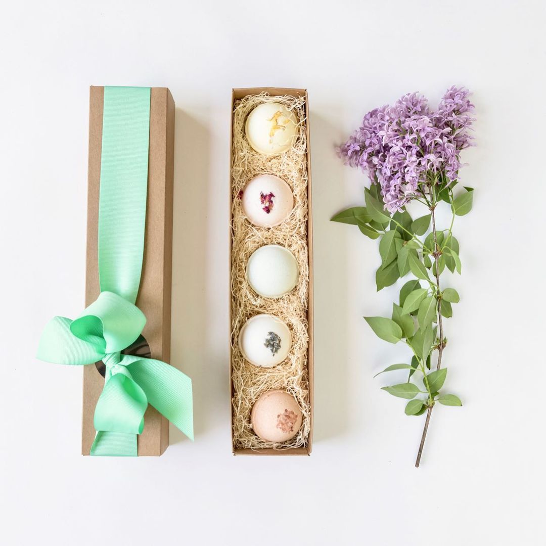 bath bombs by the little flower soap co |
                bramble berry