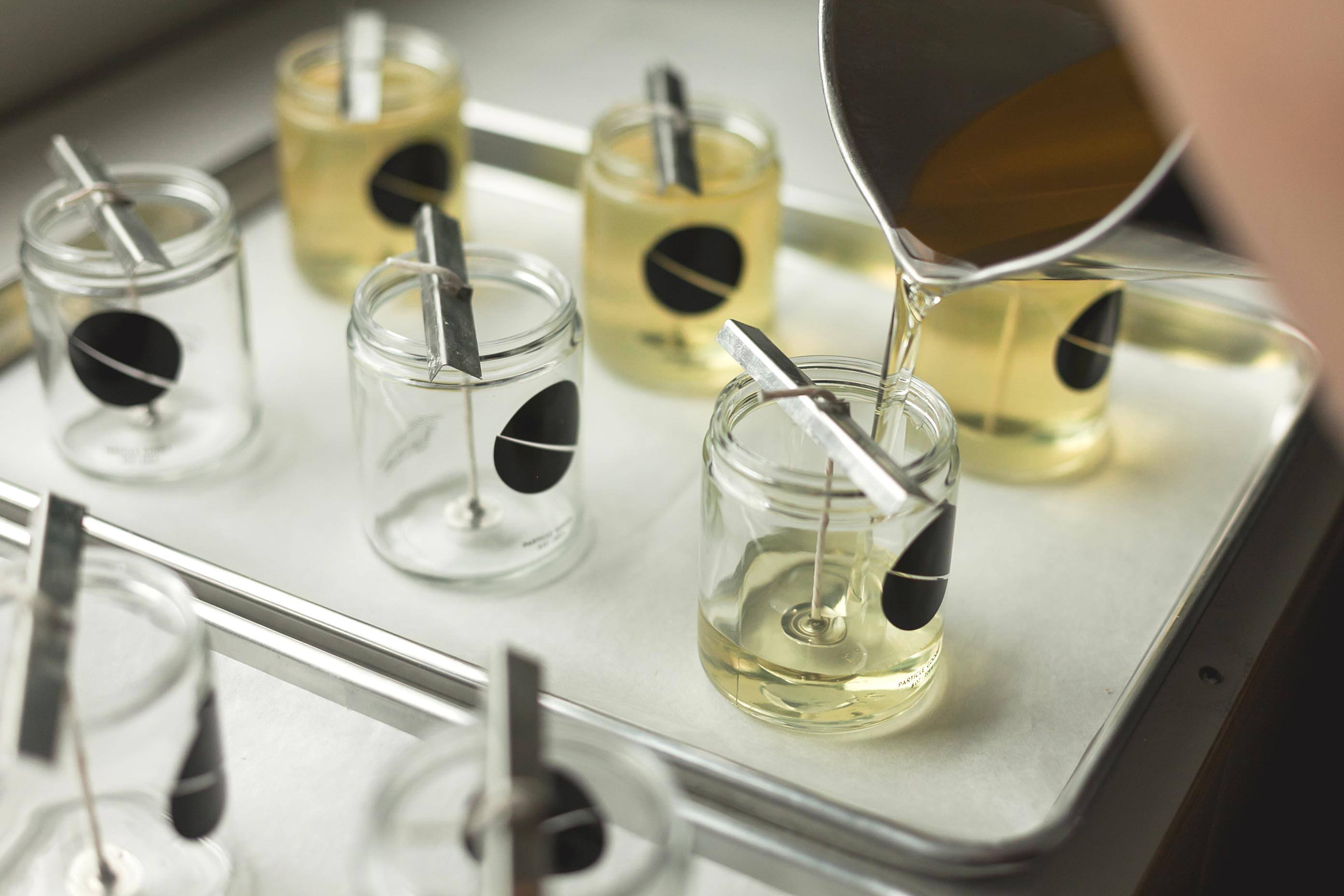 Interview with London of Particle Goods
pouring wax