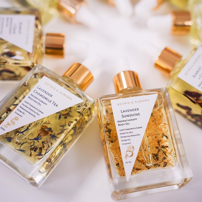 Body
                Oil from Astrid and Aurora