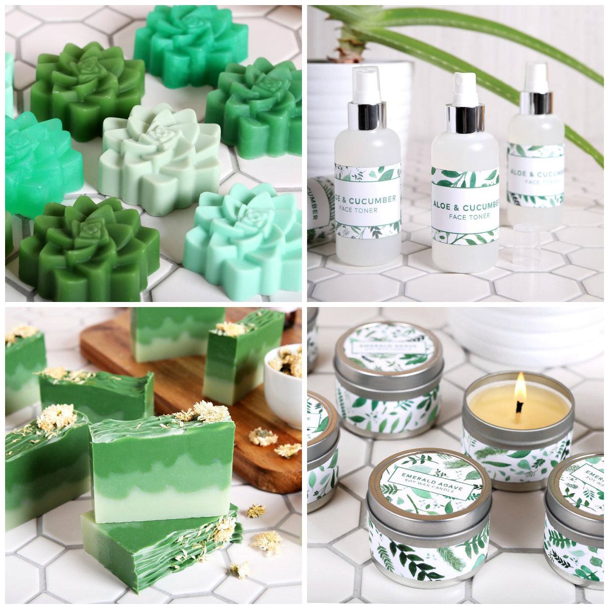 DIY botanical garden kits from bramble
berry