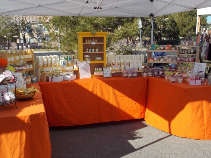 market
                display by passionfruit island