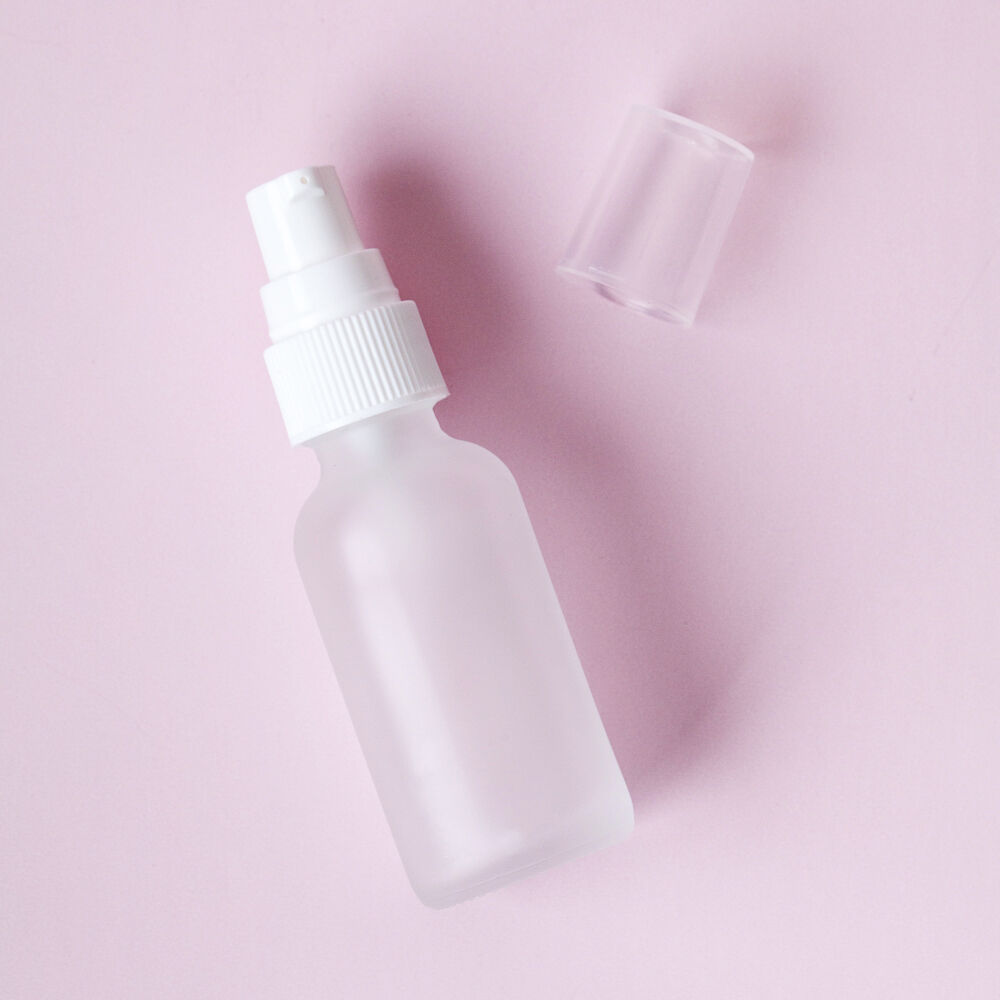 frosted
                glass bottle | bramble berry