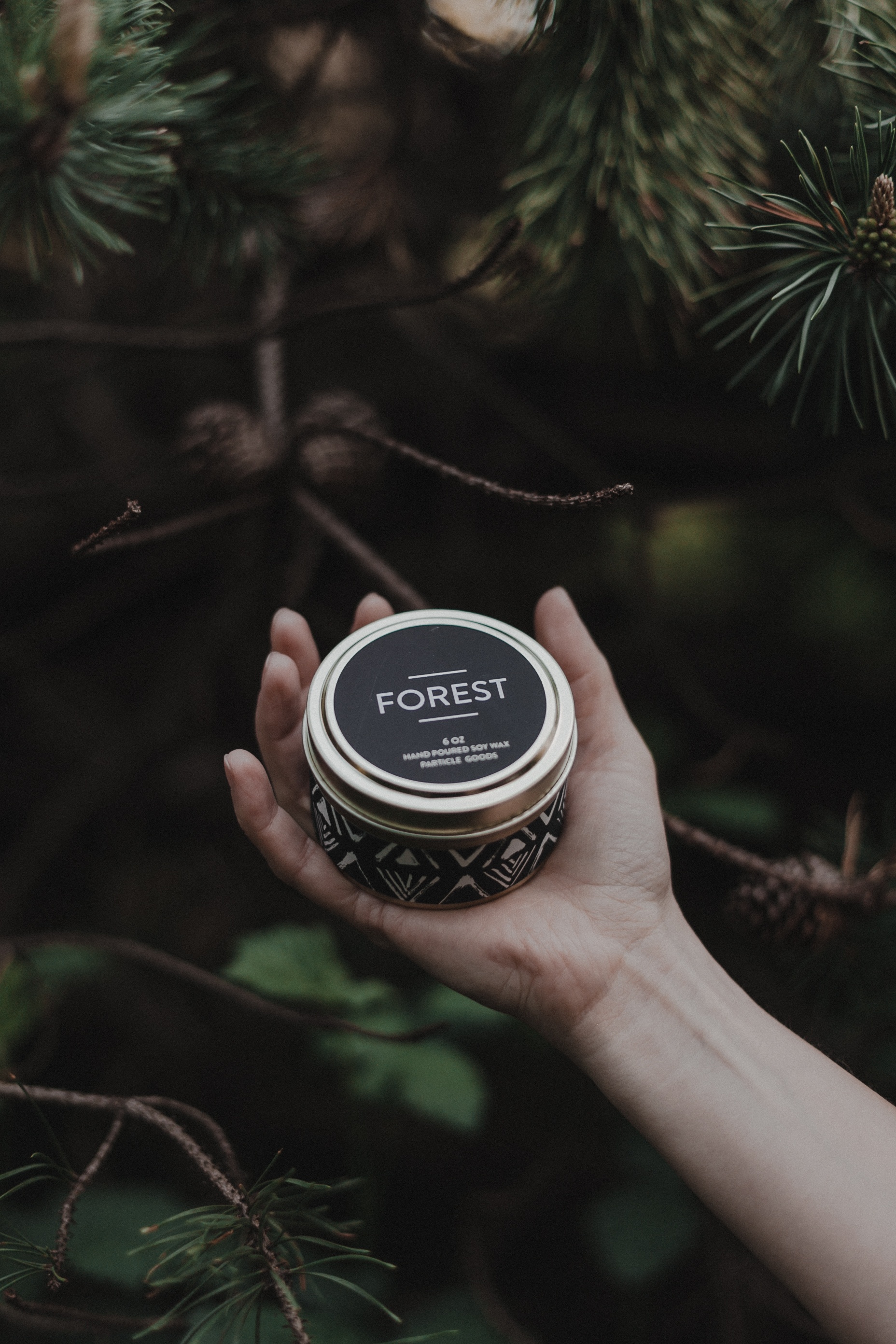 Interview with London of Particle Goods forest candle