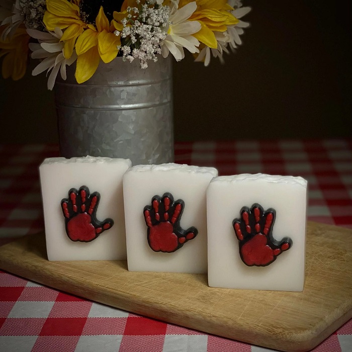 Say Their Name soap from Baker's Bars Soapery Say Their Name soap from Baker's Bars
Soapery