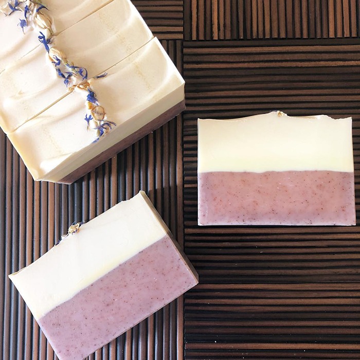 blueberry thyme soap by soaperie + co