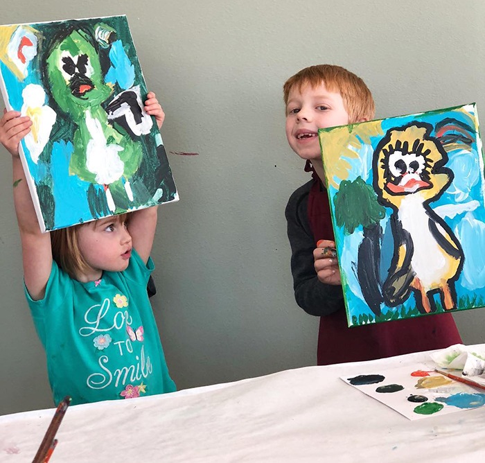 jamisen and lily paintings | bramble
                berry