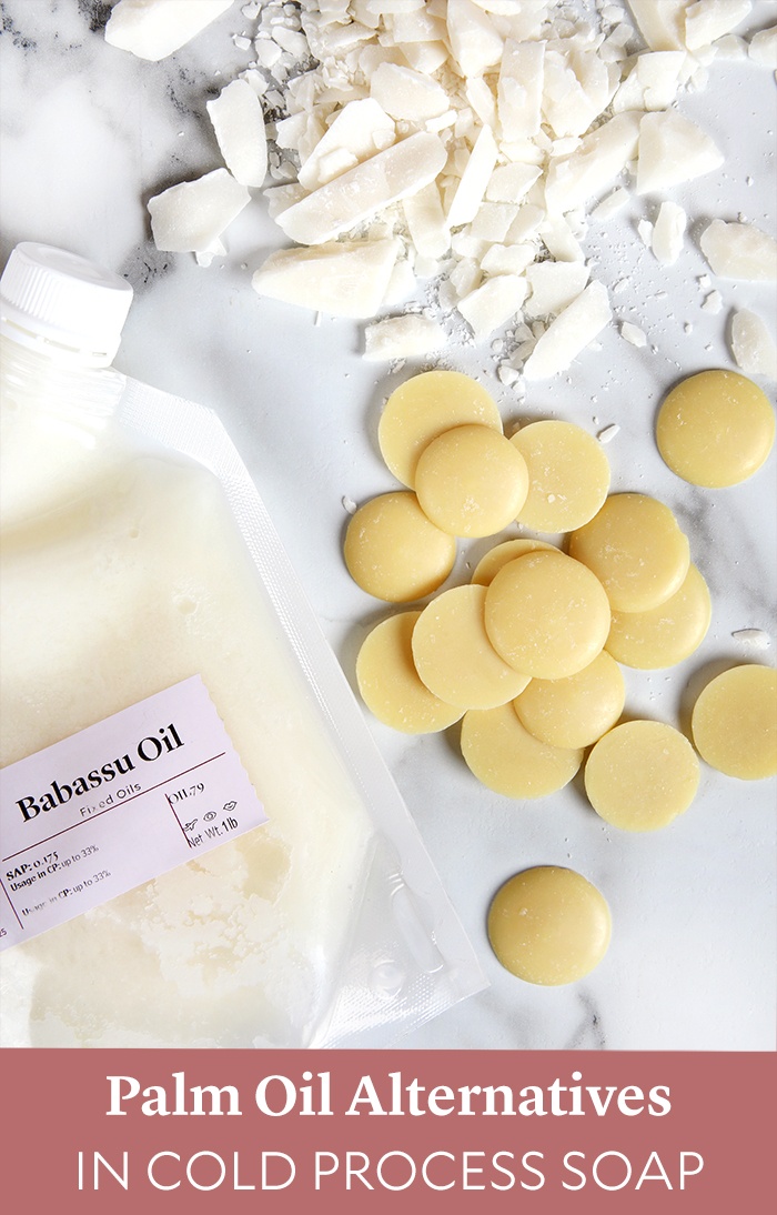 palm
                oil alternatives in cold process soap | bramble berry