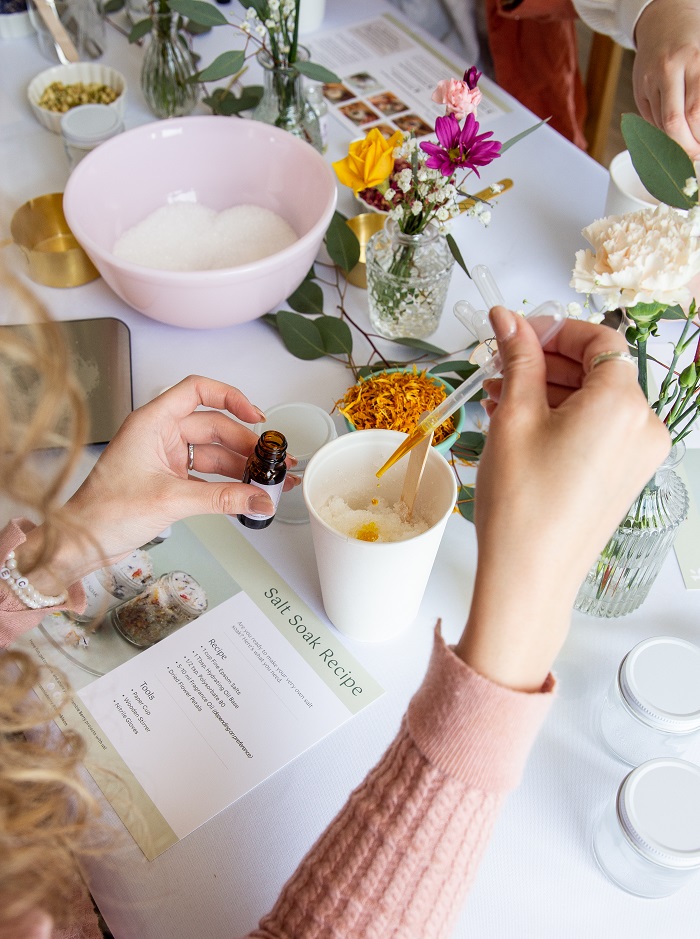 Salt soak party kit