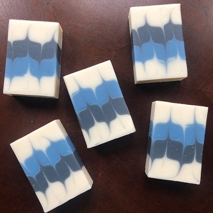 Blackberry
                sage soap by soaperie + co