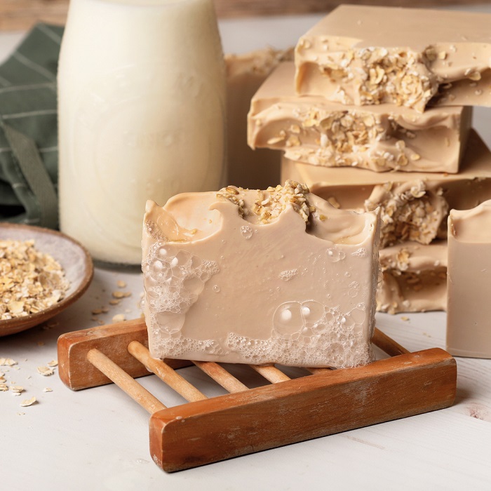 Goat Milk and Oats Soap Kit