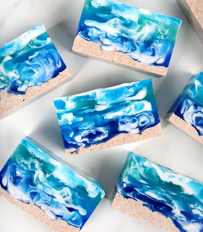 seascape melt and pour soap | bramble
berry