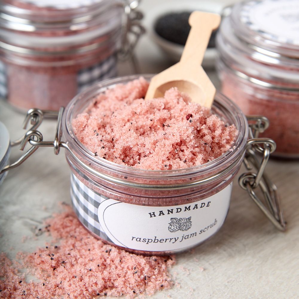 raspberry jam scrub kit | bramble berry