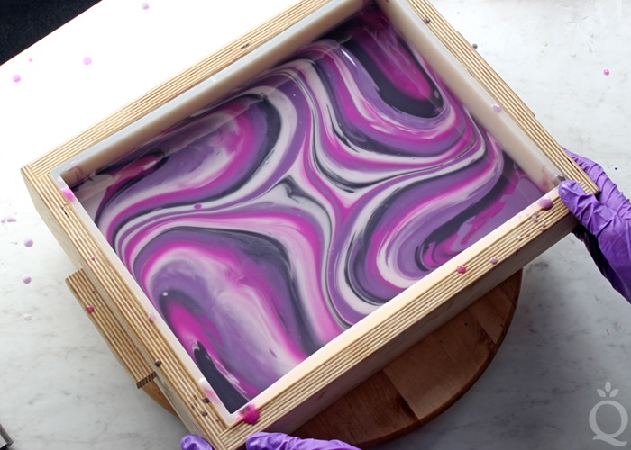 soap in a mold | bramble berry