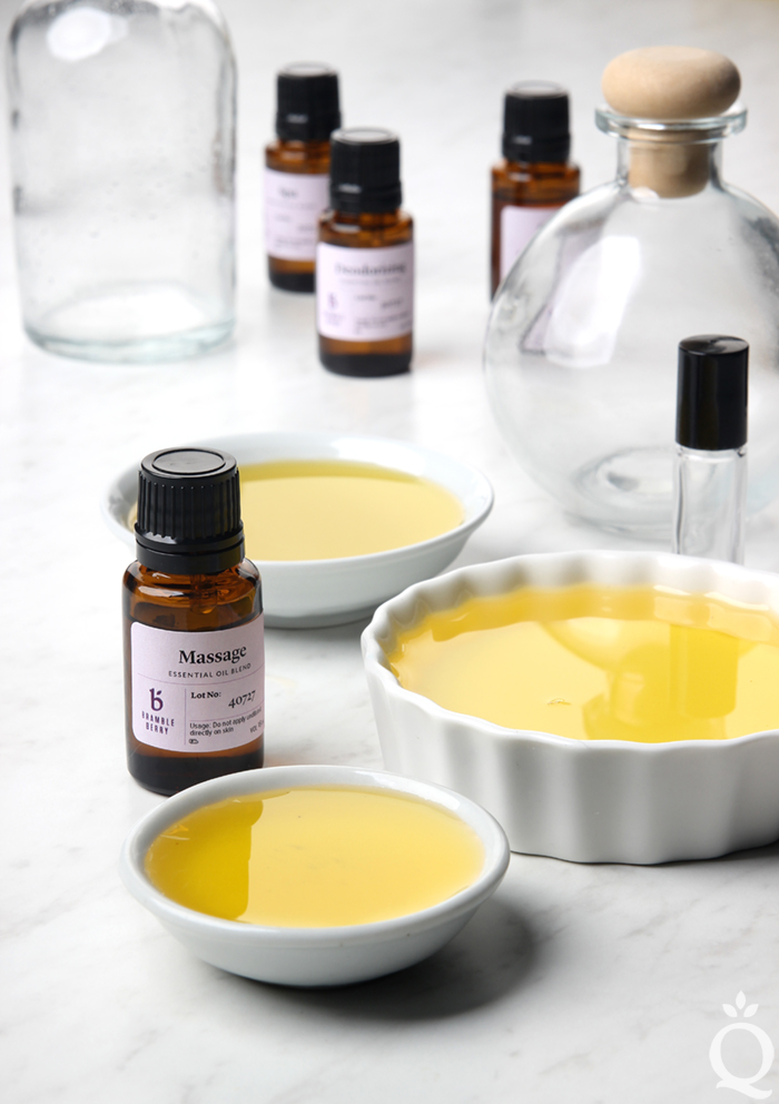 massage oil with essential oils | bramble
berry