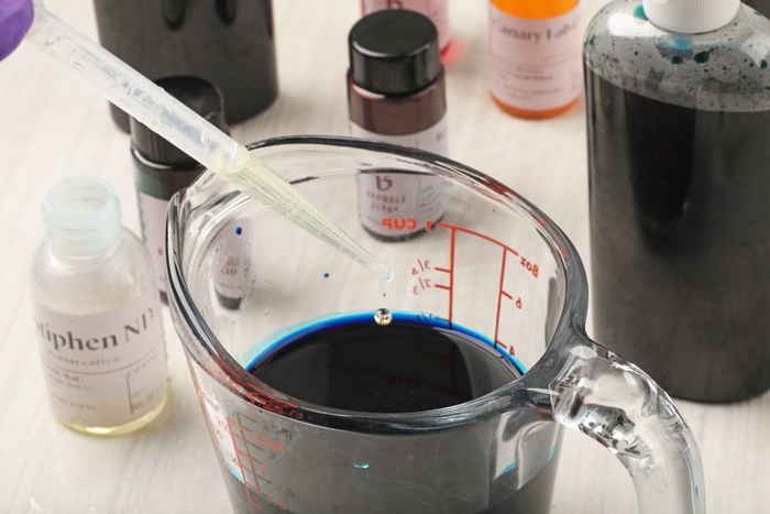 adding preservative to lab color | bramble
berry