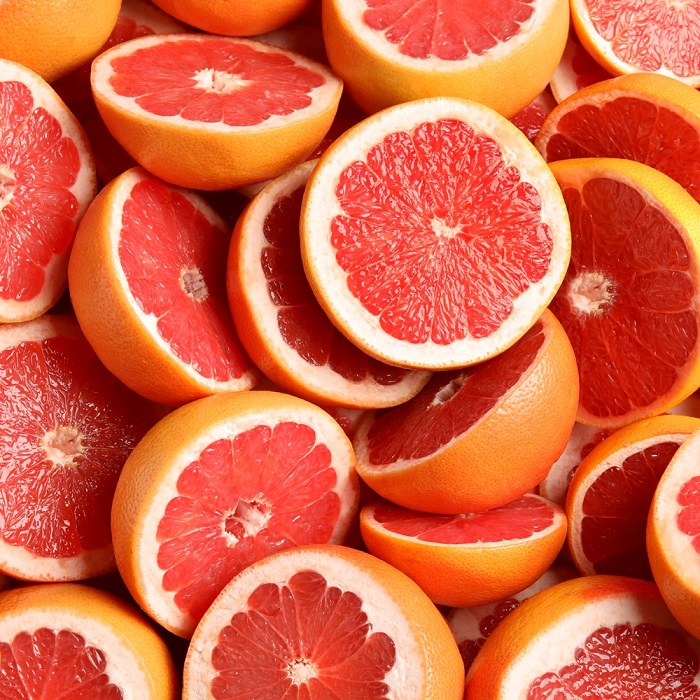 Feel-good Scents sliced pink grapefruits