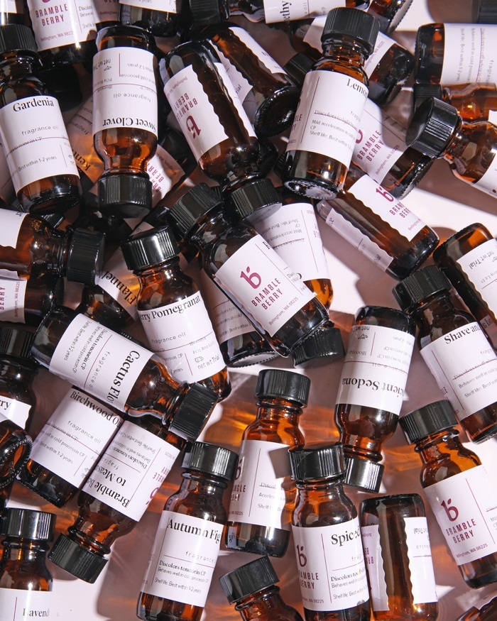 Pile of Fragrance Oils Pile of Fragrance Oils