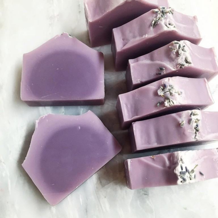 cold process soap with partial gel phase |
                bramble berry