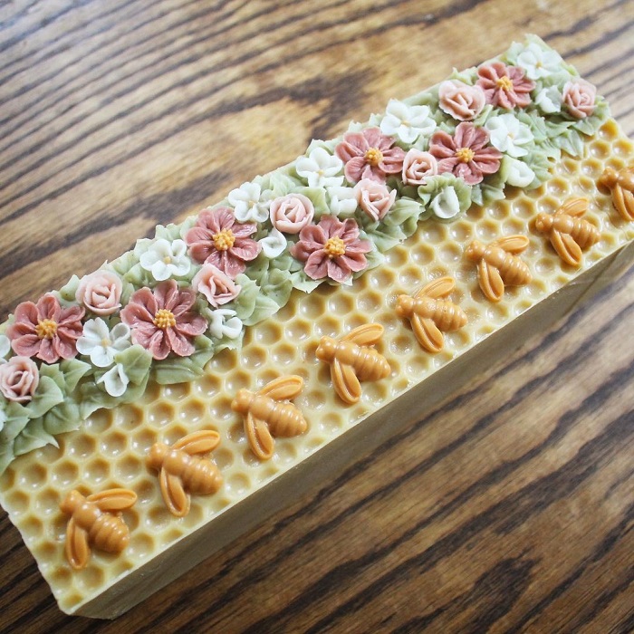 Pure honey soap
