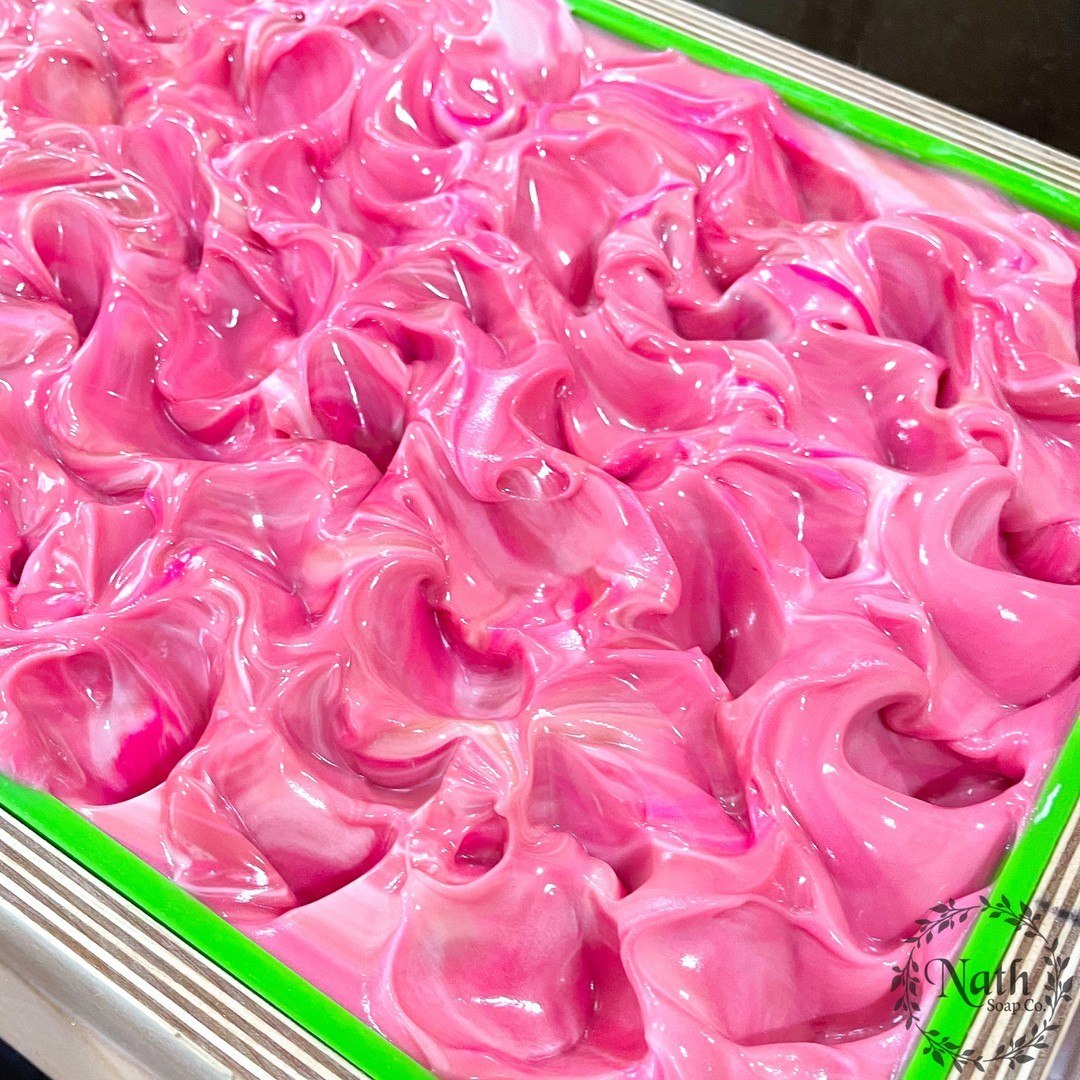 pink soap top by nath soap company |
                bramble berry