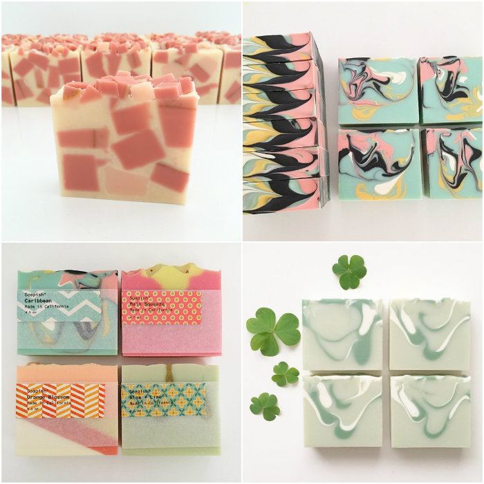 cold
process soap collage by soapish