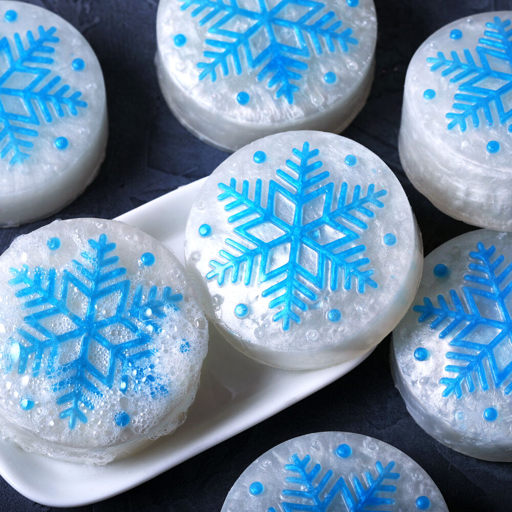 DIY
snowflake soap kit