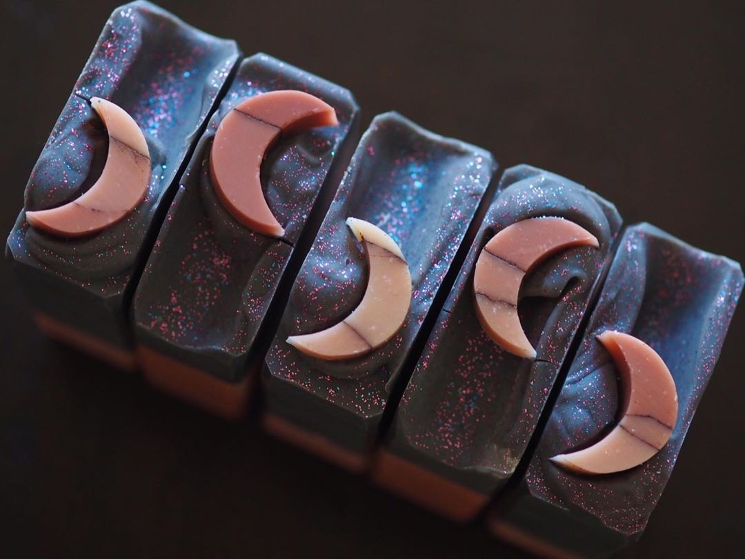 moon soap by ojai botanika