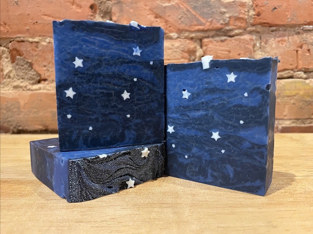 hot
                summer night soap by dirty unicorn | bramble berry
