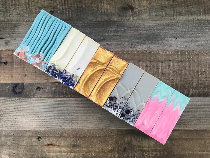 handmade
soap by milked artisan soaps