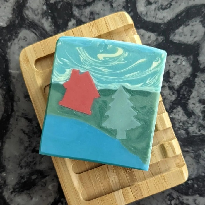 Three of Cups Soapery Landscape Soap Three of Cups
Soapery Landscape Soap