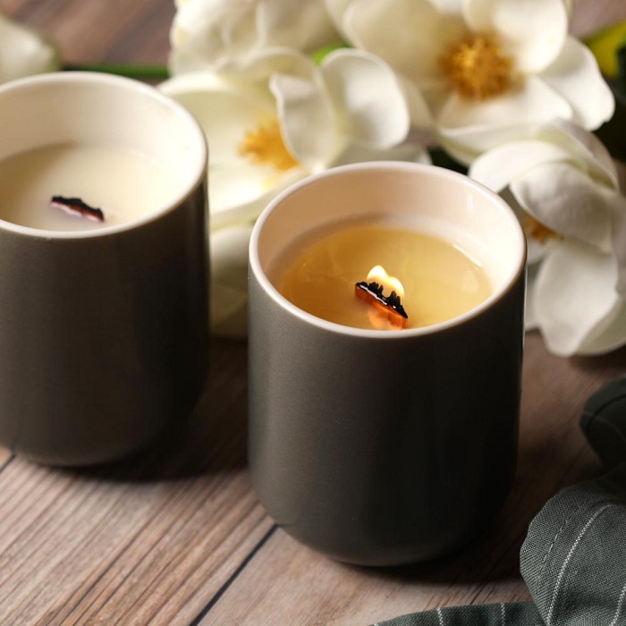 Magnolia and Tonka Candle Project