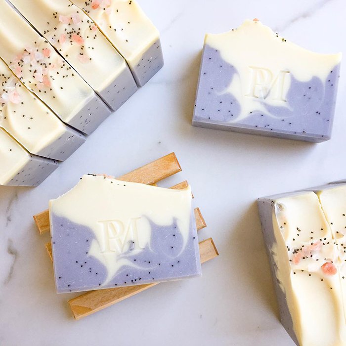 berries
                and vanilla soap by pottermade soap