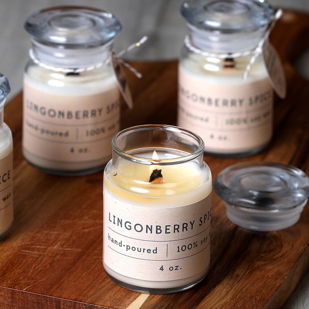 lingonberry spice candle making kit