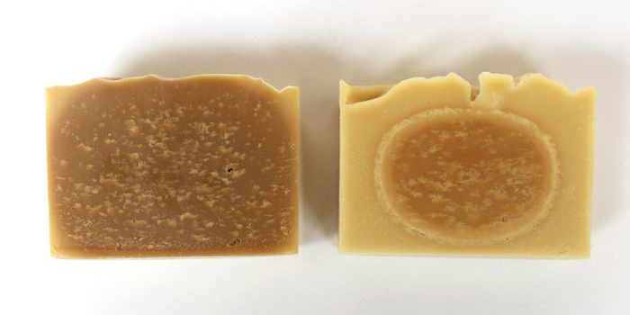 scorched soap from too much honey |
Bramble Berry