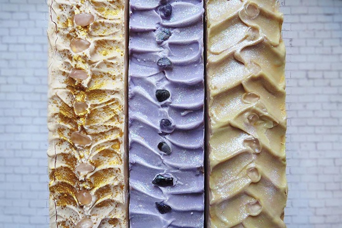 gemstone soaps by soaps and sunflowers