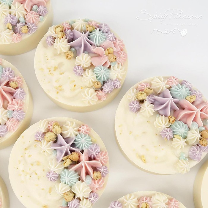 spring garden soap by spicy pinecone